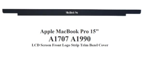 Apple Macbook Pro 15 " A1707 A1990 Bildschirm Display Logo Streifen Blende Glas - Bild 1 von 1