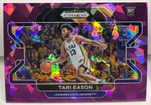 Tari Eason 2022-23 Panini Prizm Draft Picks Variation RC#65 PURPLE ICE Prizm/149