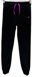 Champion Gear Girls Poly Fleece Performance Jogger Pants- Black, Small - Picture 1 of 7