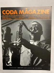 Excellent Coda Jazz Magazine Aug/Sep 1988 Sonny Stitt Al Cohn John Tchicai 9A4 - Bild 1 von 2