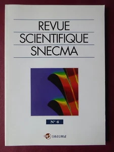 REVUE SCIENTIFIQUE SNECMA 6 1995 MOTEUR AVIATION ENGINE TURBOREACTEUR TURBINE - Picture 1 of 3