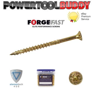 Forgefast Premium Woodscrews PZ/TX Tubs Various Sizes 3.5 - 5.0 x 30mm - 100mm - Picture 1 of 3