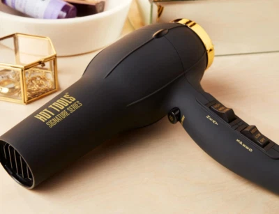 Hot Tools Signature Series Ionic Turbo Hair Dryer, 1875W, 3 Heat 2 Speed Setting - Image 1 of 4