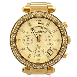Michael Kors Chronograph Damenuhr Edelstahl Gold Lagenlook Ref-MK5354 - Bild 1 von 13