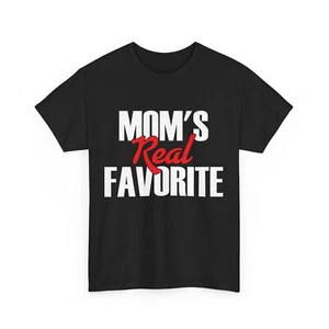 Mother's Day Shirt, Mom's Real Favorite Mommy Mother T-shirt - Picture 1 of 10