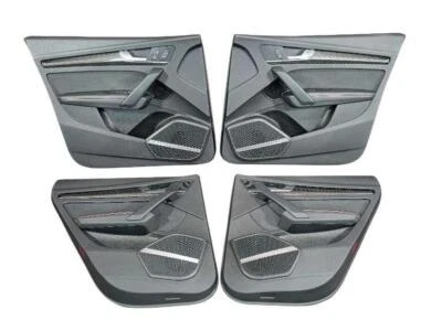 Juego de paneles de puerta Audi Q5 SQ5 2018-2024 negro Alcántara -- 80A867103BE 80A867104BE Foto 1 de 4