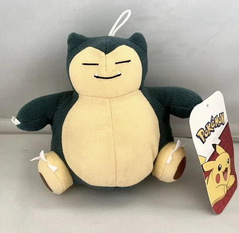 Snorlax Pokemon Plush Stuffed Animal Doll Toy Gift Authentic NWT Licensed New Cover