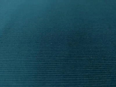 BABY Needle Cord 21 Wale Cotton Velvet Fabric Material PETROL - Image 1 of 3
