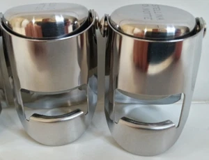 Tapones metálicos para champán (lote de 2) - Imagen 1 de 14