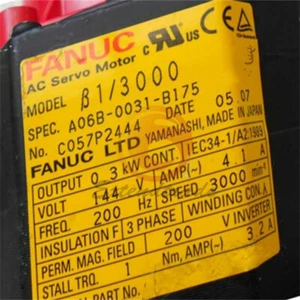 1PC FANUC servo motor A06B-0031-B175 Used - Picture 1 of 6