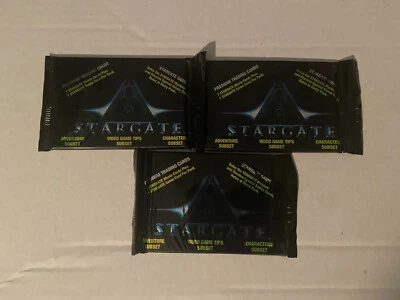 1994 Collect-A-Card Stargate Sealed Vintage Collectable Card Packs - 3 Packs - Image 1 of 2