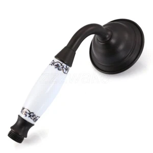 Oil Rubbed Bronze Telephone Style Ceramics Hand Held Bathroom Shower Head ZD840 - Picture 1 of 2