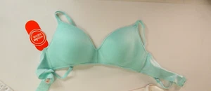 Wonder Nation Micro Bonded Size 34 Color Blue Bra Hook & Eye Spaghetti Strap NWT - Picture 1 of 7