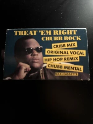 Chubb Rock Treat Em Right Cassette Tape Single (Select Records, 1990) - Image 1 of 2