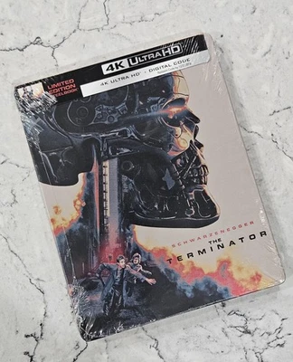 The Terminator Limited Edition 4K Ultra HD Steelbook - NEW Sealed - Image 1 of 4