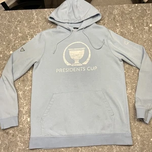 Levelwear Hoodie Herren L blau Wachtel Hollow Club Presidents Cup - Bild 1 von 9