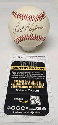 Bert Blyleven Signed Rawlings Official American League Baseball JSA COA TWINS A1 - Image 1 of 3