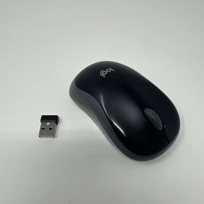 Logitech M185 Wireless Mouse w/ USB Receiver Dongle MR0085 - Image 1 of 4