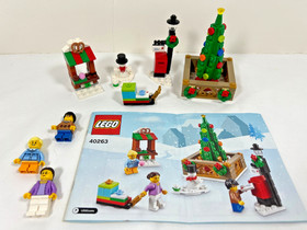 LEGO Seasonal set# 40263 - Christmas Town Square - 100% complete!