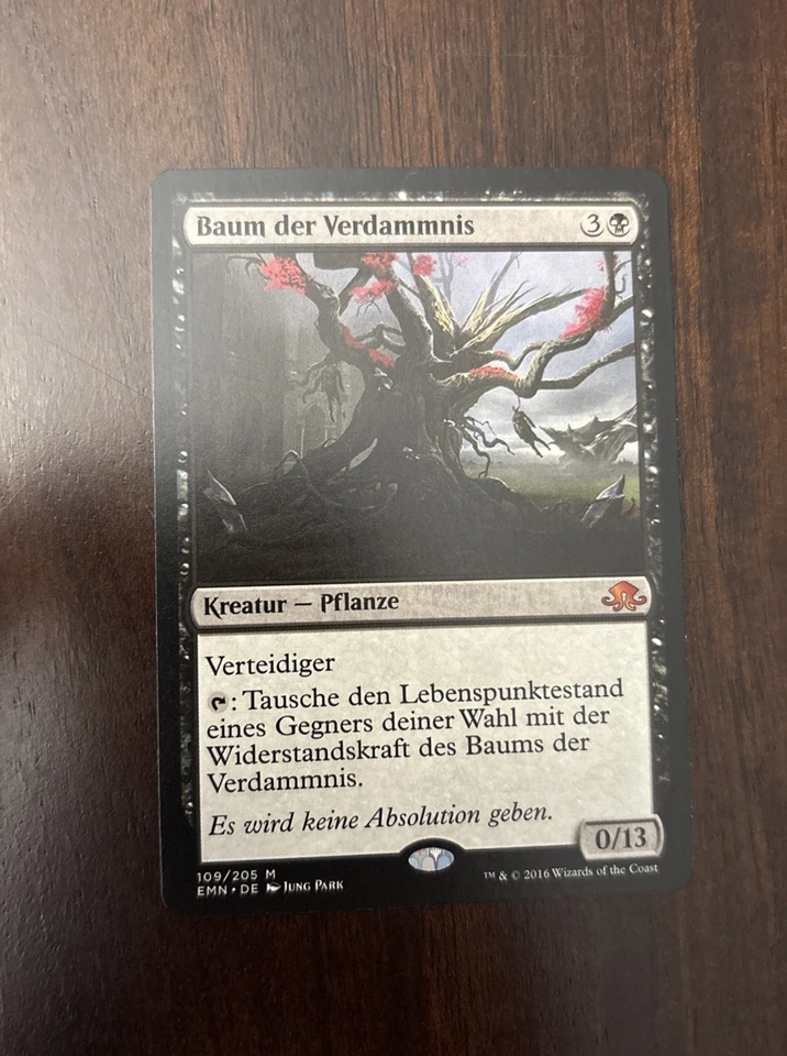 MTG Magic The Gathering: Tree of Perdition, Eldritch Moon (EMN) NM - GERMAN - Image 1 of 1