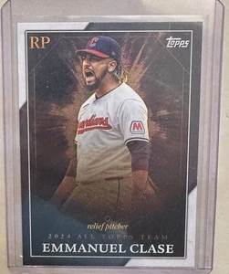 2025 Topps Series 1 - 2024 All-Topps Team Emmanuel Clase #ATT-4 - Picture 1 of 2
