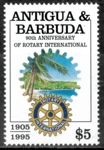 Antigua 1995 - Rotary - Single Stamp - Scott #1907 - MNH - Picture 1 of 1
