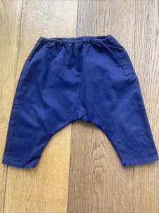 Caramel Baby & Child Soft Harem Trousers Blue Age 2 Years - Picture 1 of 2
