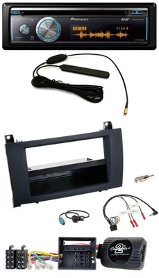 Pioneer CD USB Bluetooth DAB Lenkrad Autoradio für Mercedes SLK R171 2008-2011 - Bild 1 von 4