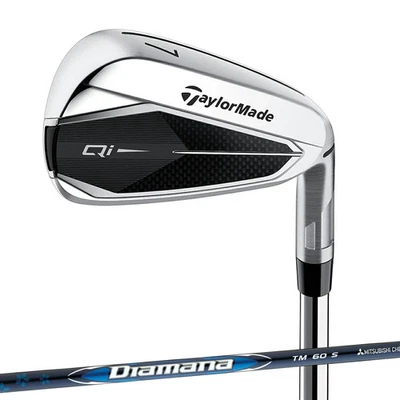 TaylorMade Men's Qi10 Iron Set 6-pw / Diamana Blue TM60 R - Image 1 of 2