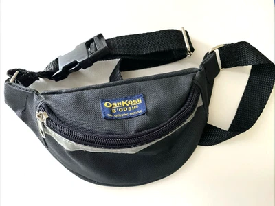 Riñonera negra pequeña de colección OSH KOSH B'GOSH para niños/niños/niñas Foto 1 de 3