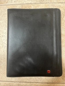Wenger Portafoglio Executive Maniglia Business Pelle Cerniera Con Blocco Note - Nero - Foto 1 di 4