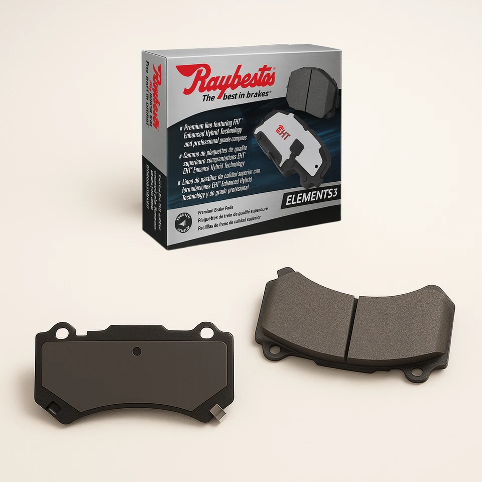 Pastillas de freno delanteras RAYBESTOS para Nissan GT-R 2016 PGD1382M Foto 1 de 2