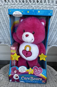 NEU VTG Care Bears 2004 TALKING SECRET BEAR rosa SCHLOSS versiegelt VHS Play Along - Bild 1 von 10