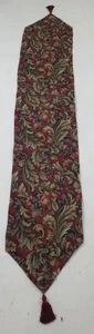 Antique United States Silk Brocade Floral Table Runner 178x33cm - Picture 1 of 12