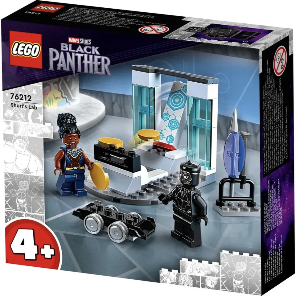 Lego 76212 Black Panther Shuris Lab Marvel  Retired Set Sealed New - Image 1 of 4