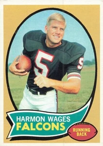 HARMON WAGES 1970 TOPPS FOOTBALL #5 - Picture 1 of 2