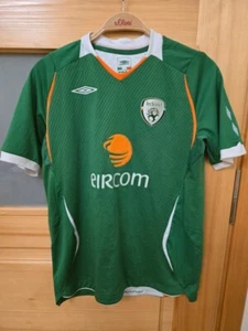 2008 - 2010 Republic Of Ireland, Home Football Shirt by Umbro, Size Boys Large - Picture 1 of 10