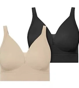 Jockey Forever Fit Lace Bra 2 Pack Size Medium - Picture 1 of 1
