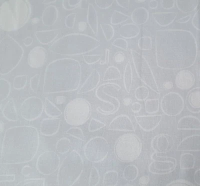 Light Work BTY Victoria Findlay Wolfe Marcus Brothers Lucent Dots Letters Gray - Image 1 of 3