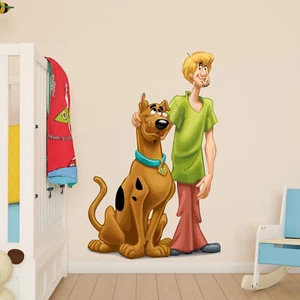 Autocollant mural Scooby doo et hirsute enfants garçons filles chambre décalcomanie art déco - Photo 1 sur 2