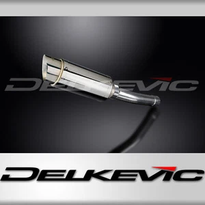Suzuki GSX-R750 2001-03 Delkevic Slip On 8" Round Stainless Exhaust Muffler Kit - Bild 1 von 5