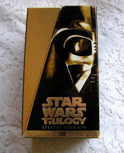 STAR WARS TRILOGY SPECIAL EDITION BOX SET VHS 1997 RARE !