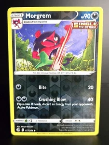 Pokémon TCG - MORGREM - 177/264 - Reverse Holo - Fusion Strike (2021) - NM/MINT - Picture 1 of 1