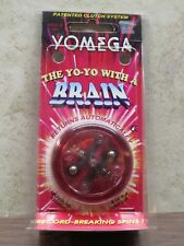 Vintage NOS 1995 Yomega Brain High Performance Yo-Yo In Original Packaging Red
