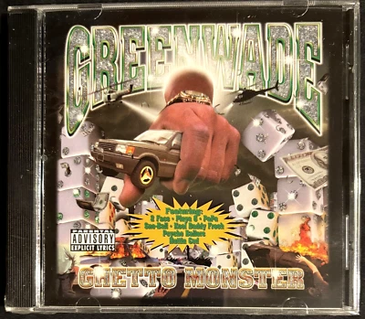 SEALED --- Greenwade - Ghetto Monster ---GANGSTA/G-FUNK/RAP  NASHVILLE 2000 Foto 1 de 4