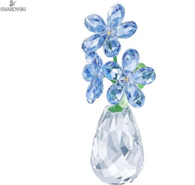 NIB Swarovski Flower Dreams Forget-Me-Not Symbol Of Precious Memories #5254325 - Image 1 of 4