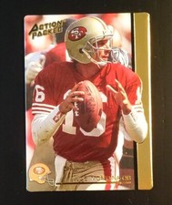 1992 Action Packed #60 JOE MONTANA - San Francisco 49ers HOF  MINT  combine S&H