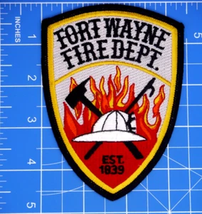 Fort Wayne indiana  Fire Department patch - Picture 1 of 2