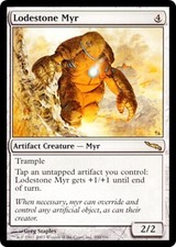 LODESTONE MYR ~mtg NM Mirrodin Rare x1