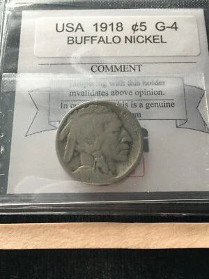 1918   USA, Buffalo Head Nickel,  ¢5 Cent - Image 1 of 4